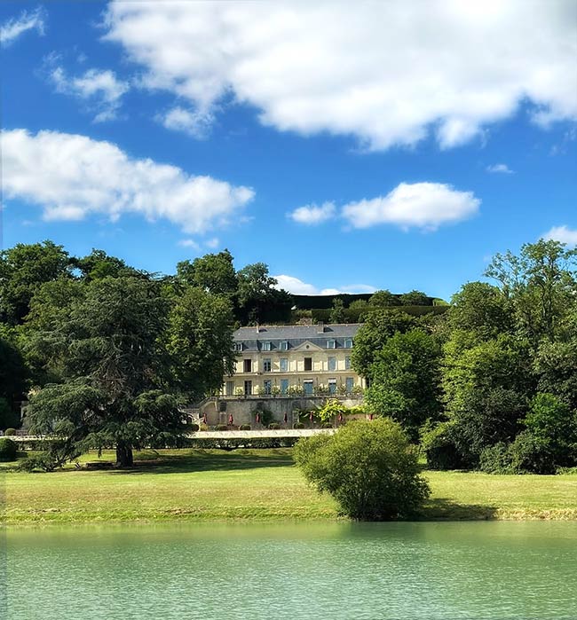 Hall verrière du Château des Bidaudières
